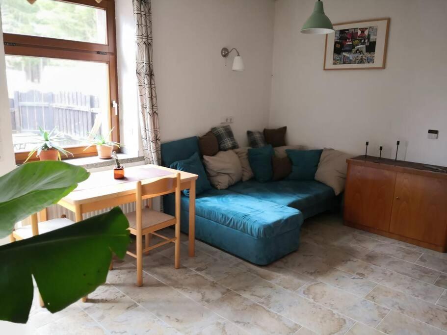Ferienwohnung ERZGRÜN - Aktiv und entspannt im Grünen Zwönitz Exterior foto