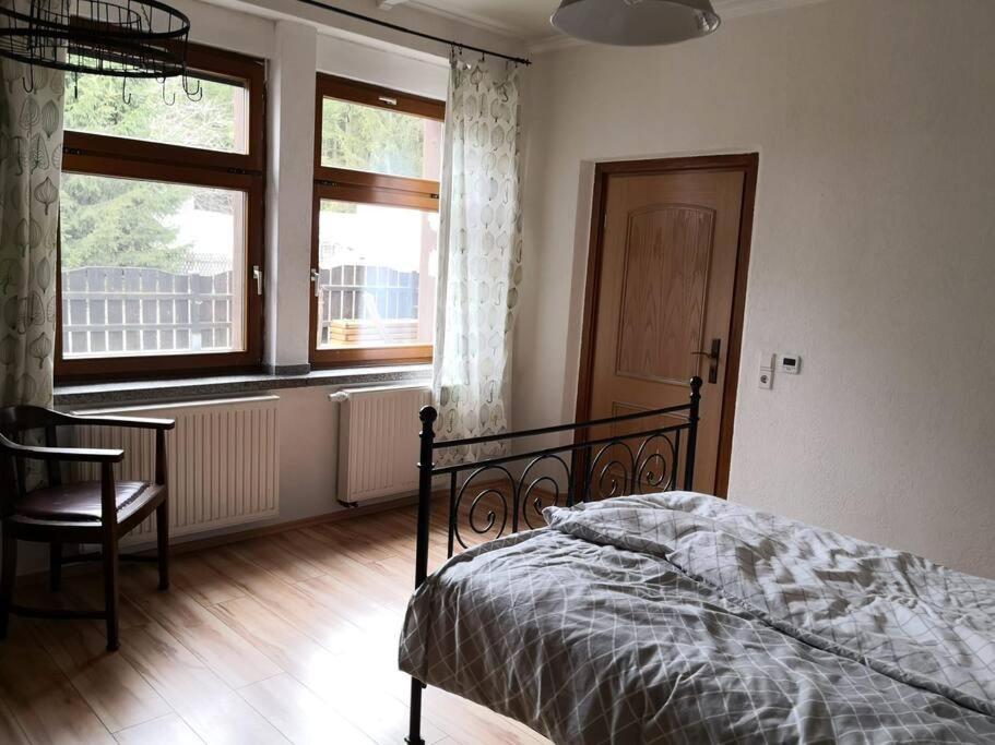 Ferienwohnung ERZGRÜN - Aktiv und entspannt im Grünen Zwönitz Exterior foto
